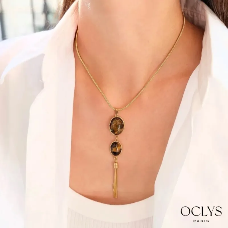 Collier Enora en acier inoxydable