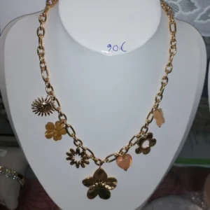 Collier à breloques en Acier Inoxydable sonia